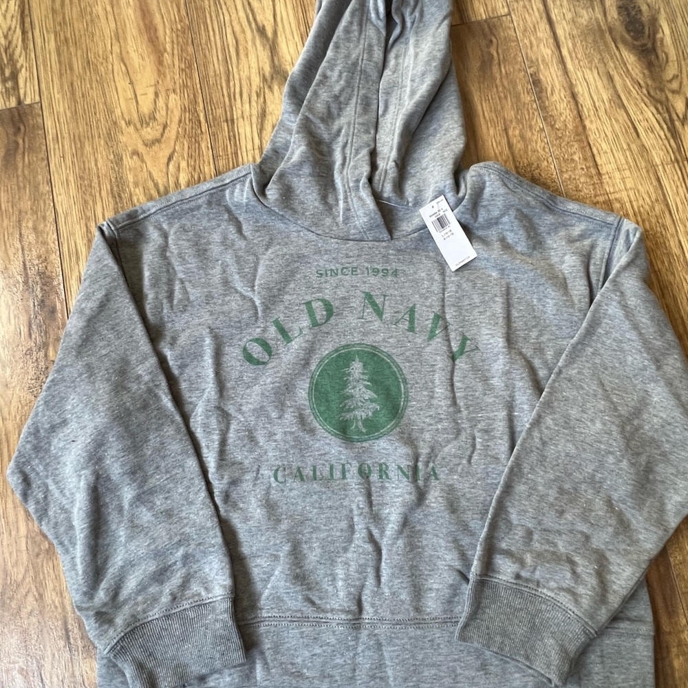 Long-Sleeve Logo-Graphic Pullover Hoodie for Girls